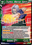 BT25-080 - Trunks, Warrior Spirit - Rare