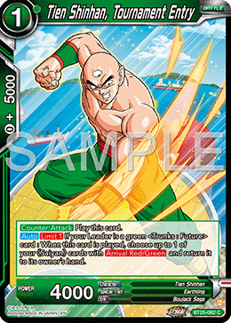 BT25-082 - Tien Shinhan, Tournament Entry - Common