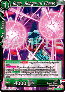 BT25-091 - Bujin, Bringer of Chaos - Rare