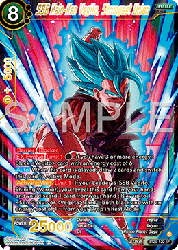 BT25-122 - SSB Kaio-Ken Vegito, Strongest Union - Super Rare