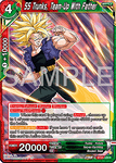 BT25-129 - SS Trunks, Team-Up With Father - Rare