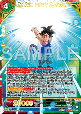 BT25-130 - Son Goku, Ultimate Spirit Bomb - Super Rare