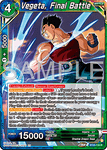 BT25-134 - Vegeta, Final Battle - Rare