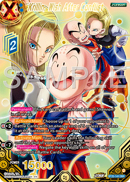 BT25-140 - Krillin, Wish After Conflict - Dragon Ball Rare