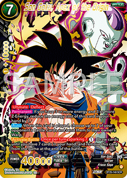 BT25-148 - Son Goku, Apex of the Origin - Secret Rare