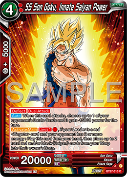 BT27-013 - SS Son Goku, Innate Saiyan Power - Common