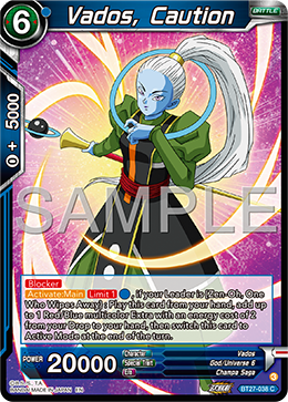 BT27-038 - Vados, Caution - Common