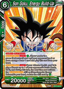 BT27-049 - Son Goku, Energy Build-Up - Rare