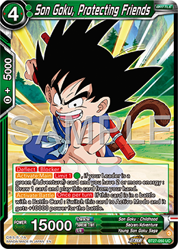 BT27-050 - Son Goku, Protecting Friends - Uncommon