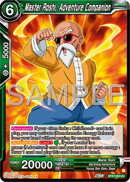 BT27-052 - Master Roshi, Adventure Companion - Uncommon