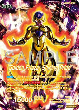 BT27-065 - Golden Frieza, Shining Pride - Special Leader Rare