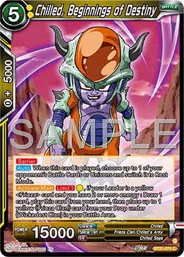 BT27-071 - Chilled, Beginnings of Destiny - Common