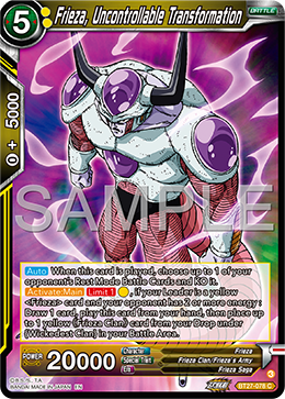 BT27-078 - Frieza, Uncontrollable Transformation - Common