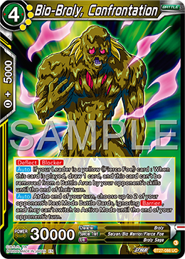 BT27-086 - Bio-Broly, Confrontation - Uncommon