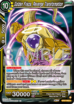 BT27-090 - Golden Frieza, Revenge Transformation - Common