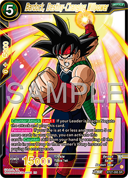 BT27-095 - Bardock, Destiny-Changing Willpower - Super Rare