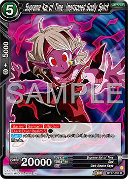 BT27-099 - Supreme Kai of Time, Imprisoned Godly Spirit - Rare