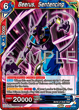 BT27-114 - Beerus, Sentencing - Uncommon