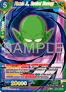 BT27-126 - Piccolo Jr., Survival Strategy - Super Rare