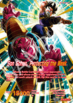 BT28-001 - Son Gohan, Protecting the Weak - Special Leader Rare