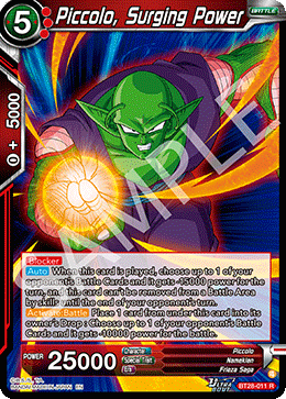 BT28-011 - Piccolo, Surging Power - Rare
