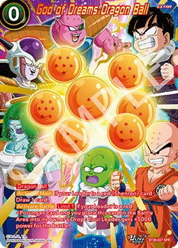 BT28-027 - God of Dreams Dragon Ball - Special Rare