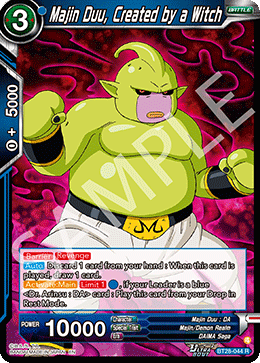 BT28-044 - Majin Duu, Created by a Witch - Rare