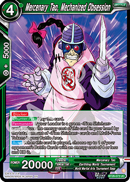 BT28-073 - Mercenary Tao, Mechanized Obsession - Uncommon