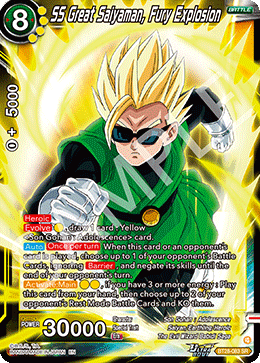 BT28-083 - SS Great Saiyaman, Fury Explosion - Super Rare