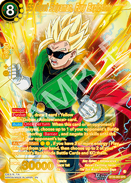BT28-083 - SS Great Saiyaman, Fury Explosion - Special Rare