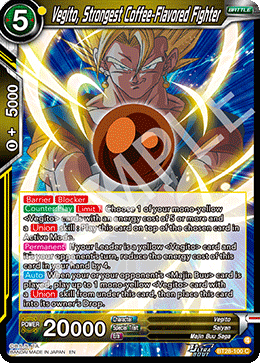BT28-100 - Vegito, Strongest Coffee-Flavored Fighter - Common