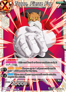 BT28-107 - Toppo, Fierce Foe - Common