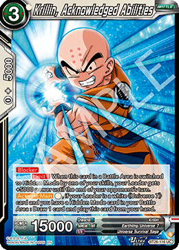 BT28-116 - Krillin, Acknowledged Abilities - Uncommon