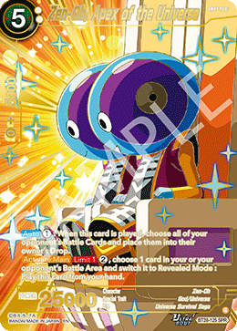 BT28-125 - Zen-Oh, Apex of the Universe - Special Rare