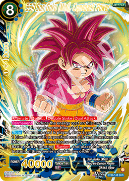 BT28-148 - SS4 Son Goku (Mini), Comeback Power - Secret Rare