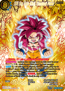 BT28-148 - SS4 Son Goku (Mini), Comeback Power - God Rare Collectors Company BT28-148 - SS4 Son Goku (Mini), Comeback Power - God Rare Collectors Company