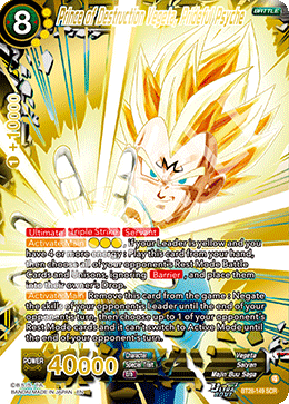 BT28-149 - Prince of Destruction Vegeta, Prideful Psyche - Secret Rare