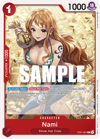 ST01-007 - Nami - Common ALT ART