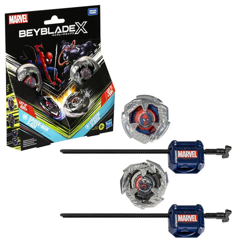 Beyblade X - Marvel Spider-Man 3-60F & Venom 3-80N