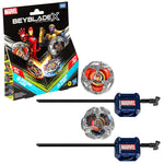 Beyblade X - Marvel Iron Man 4-80B & Thanos 4-60B