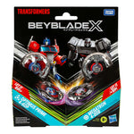 Beyblade X - Transformers Optimus Prime 4-60P & Megatron 4-80B