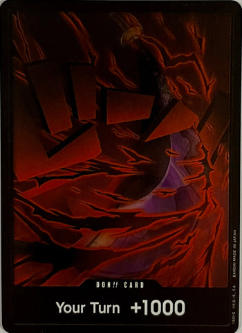 OP10 - DON!! Card - Alt Art (Gol.D.Roger)