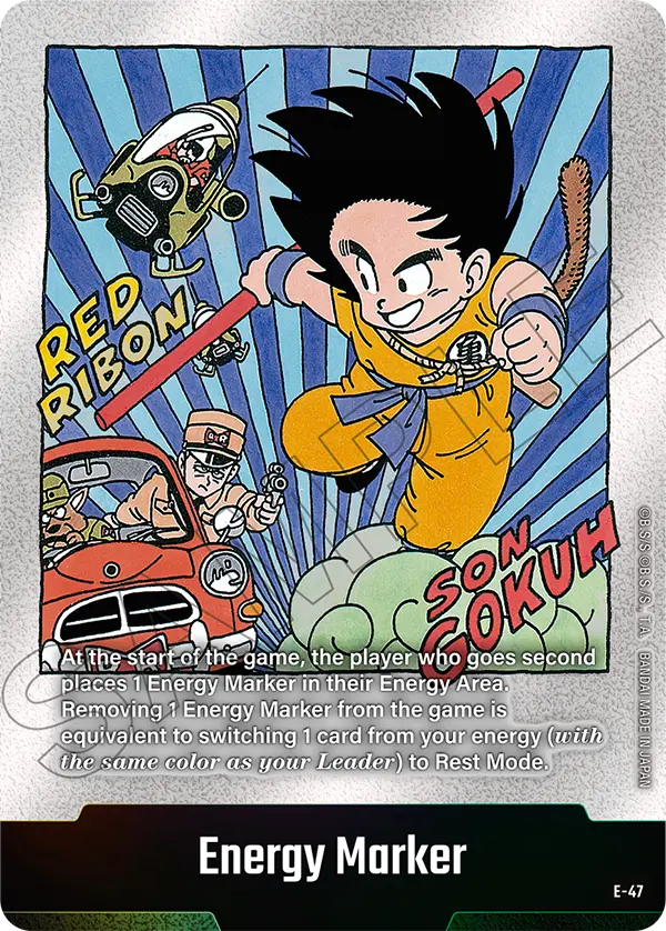 ドラゴンボールMANGABOOSTER01 エナジーマーカー E-47⭐︎ Dragon Ball ドラゴンボールMANGABOOSTER01 エナジーマーカー E-47⭐︎ Dragon Ball
