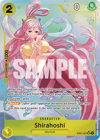 EB01-057 - Shirahoshi - Super Rare Alt Art