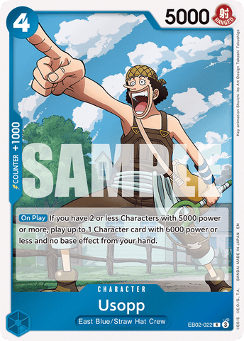 EB02-022 - Usopp - Rare