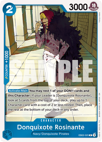 EB02-025 - Donquixote Rosinante - Rare