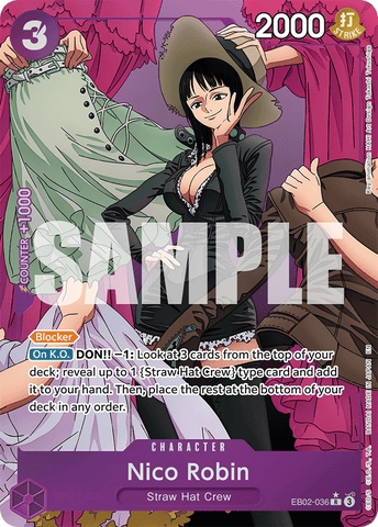 EB02-036 - Nico Robin - Rare ALT ART