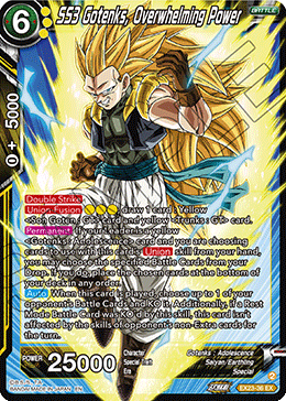 EX23-36 - SS3 Gotenks, Overwhelming Power - Expansion Rare FOIL