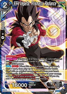 EX23-50 - SS4 Vegeta, Prismatic Radiance - Expansion Rare FOIL