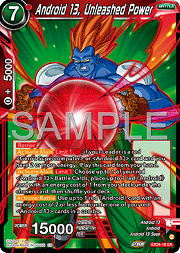 EX24-16 - Android 13, Unleashed Power - Expansion Rare